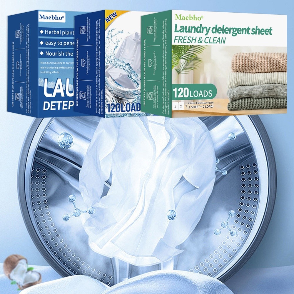 120 Blatt/Packung ​ ​ ​ Umwelt – Laundry Strip Eco Bewertung und Preis