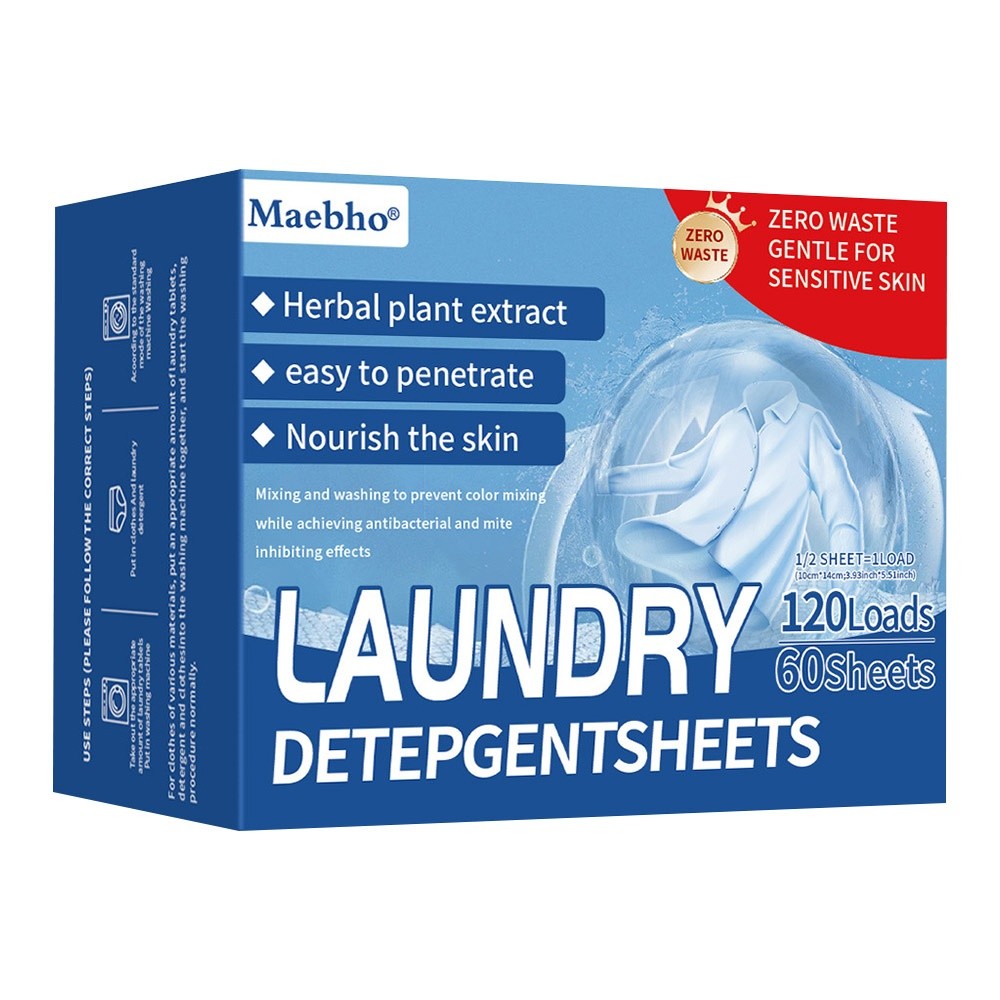 120 Blatt/Packung ​ ​ ​ Umwelt – Laundry Strip Eco Bewertung und Preis