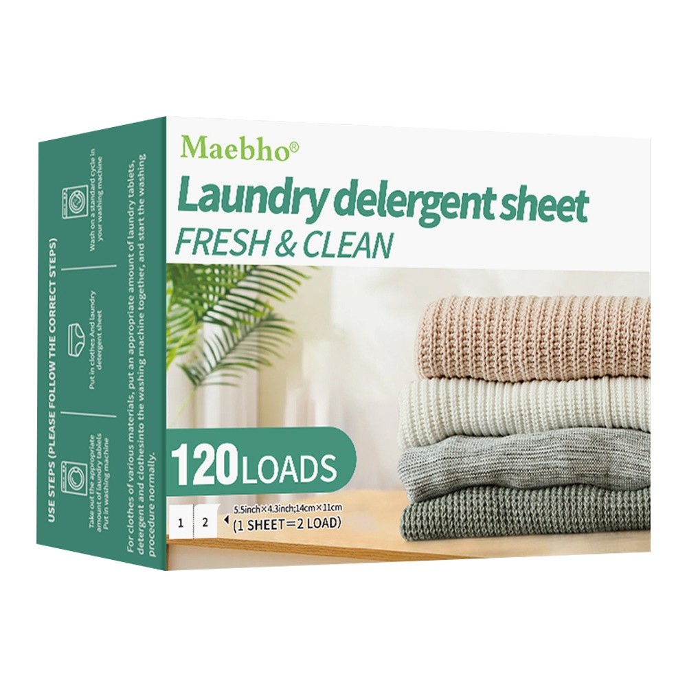 120 Blatt/Packung ​ ​ ​ Umwelt – Laundry Strip Eco Bewertung und Preis