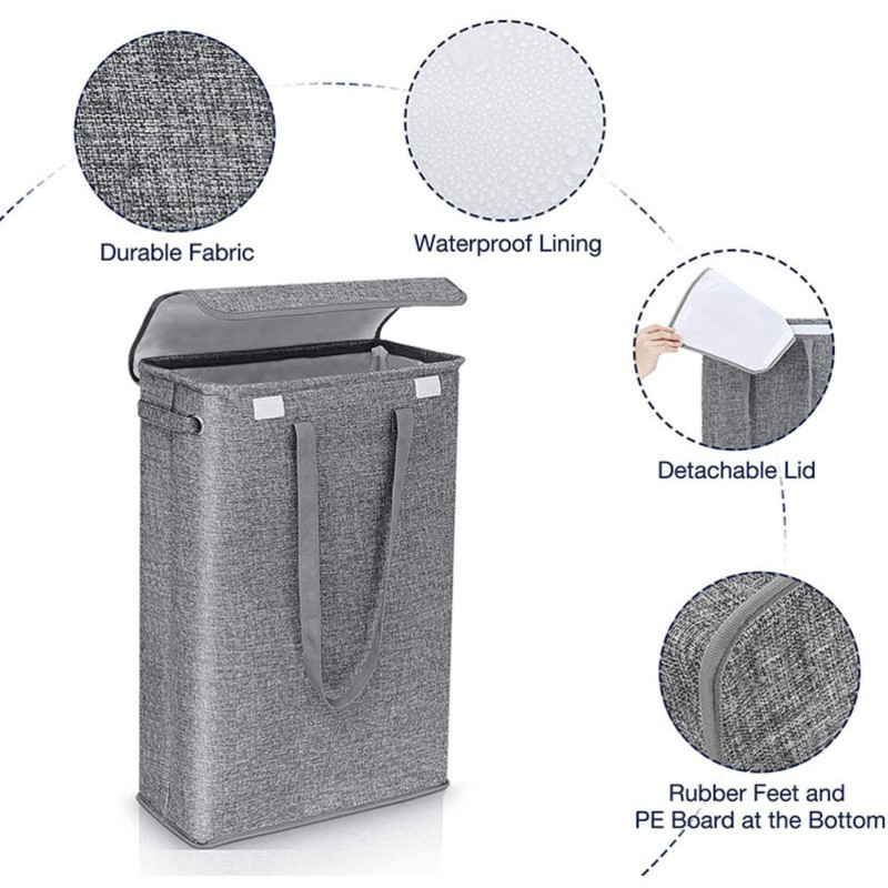 Wäschekorb aus Baumwollleinen  – Laundry Strip Eco Bewertung und Preis